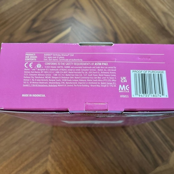 Birthday Wishes Barbie NIB Never Opened 2023 - Picture 3 of 4